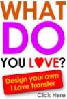 Make my own i heart transfer