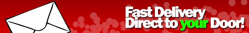 Fast UK Delivery for iron on transfers