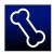 Picture of Single Bone Outline Iron on Transfer