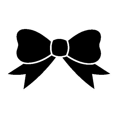 bow ribbon design iron on transfer